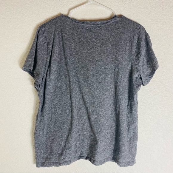 Madewell Gray  Short Sleeve T-Shirt Size: L - Picture 2 of 6